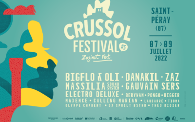ZAZIMUTFEST : Crussol Festival – the 7th, 8th and 9th of July 2022!